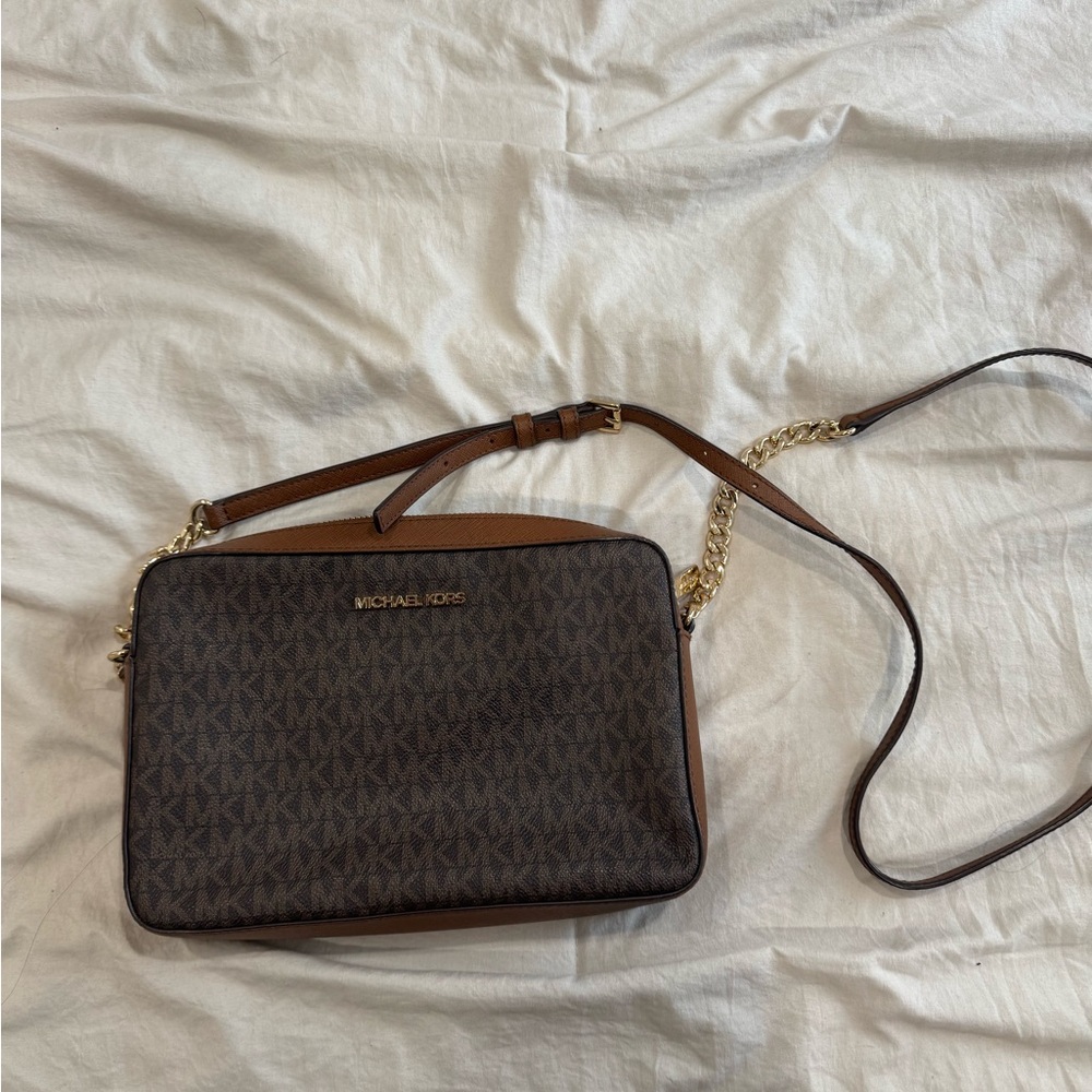 Michael Kors Brown Crossbody Bag
